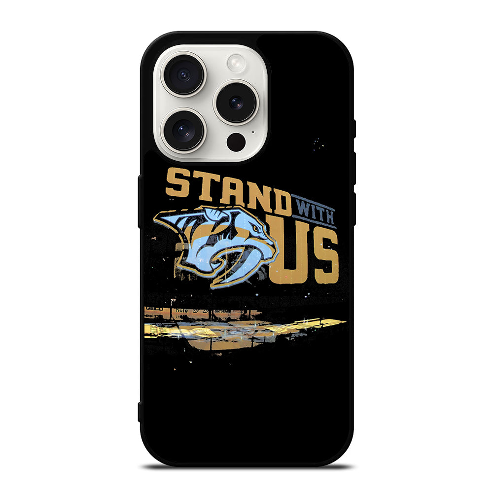 NASHVILLE PREDATORS HOCKEY 3 iPhone 15 Pro Case Cover