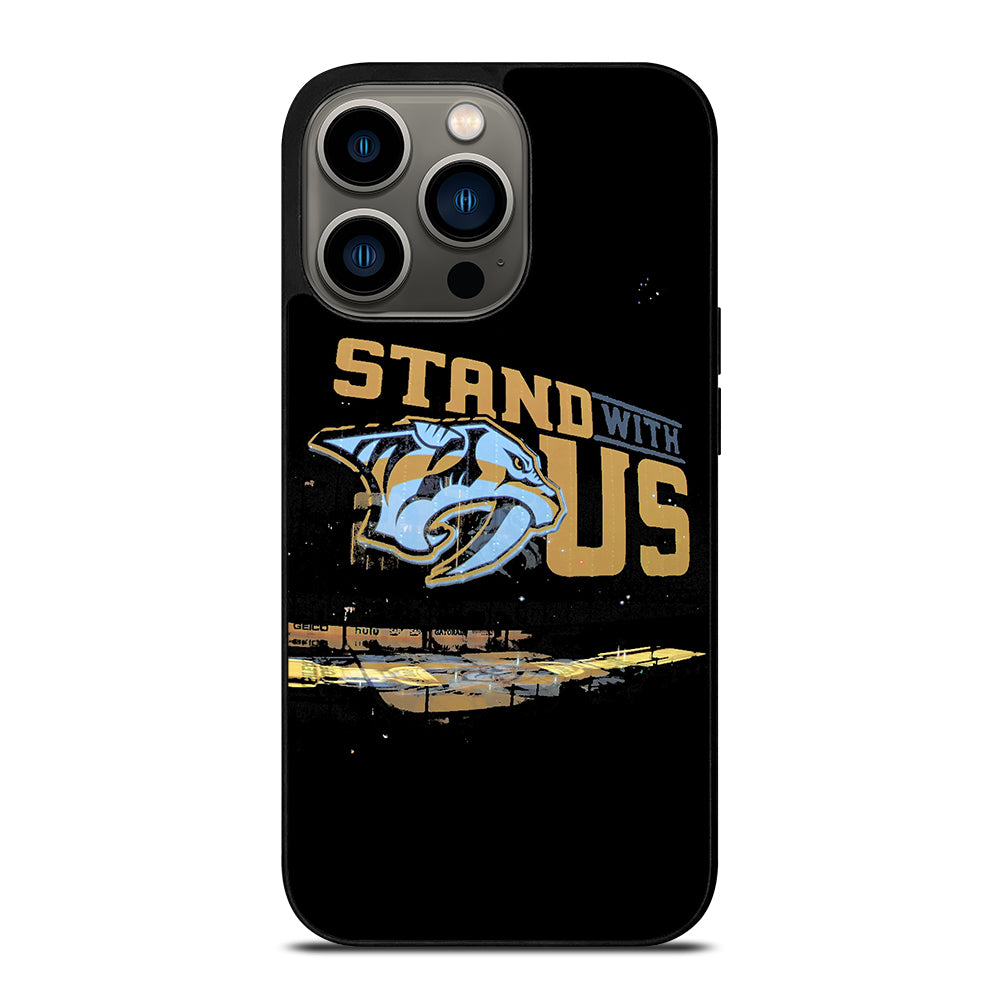 NASHVILLE PREDATORS HOCKEY 3 iPhone 13 Pro Case Cover