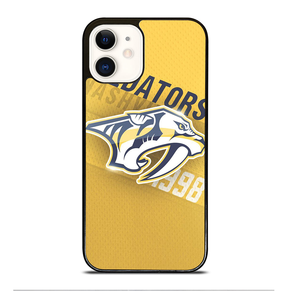 NASHVILLE PREDATORS LOGO NHL iPhone 12 Case Cover
