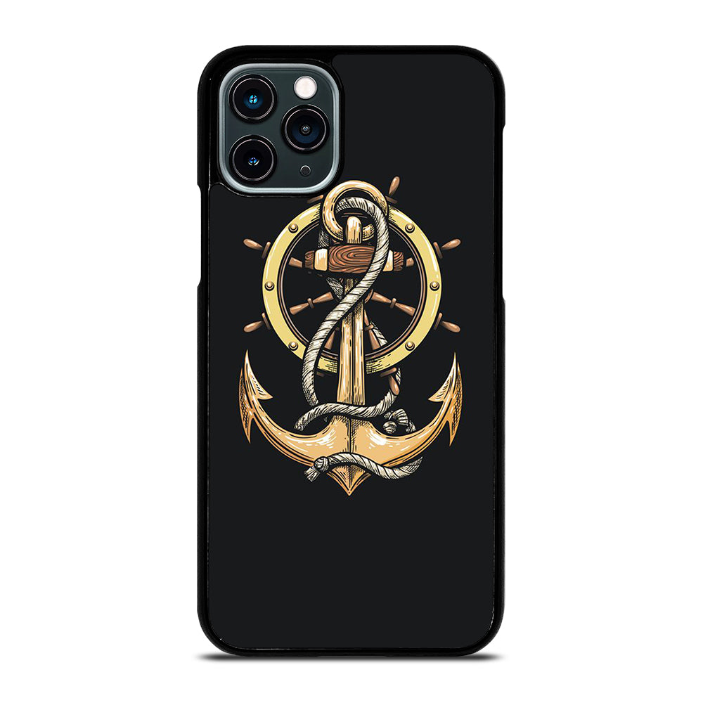 NAUTICAL ANCHOR EMBLEM iPhone 11 Pro Case Cover