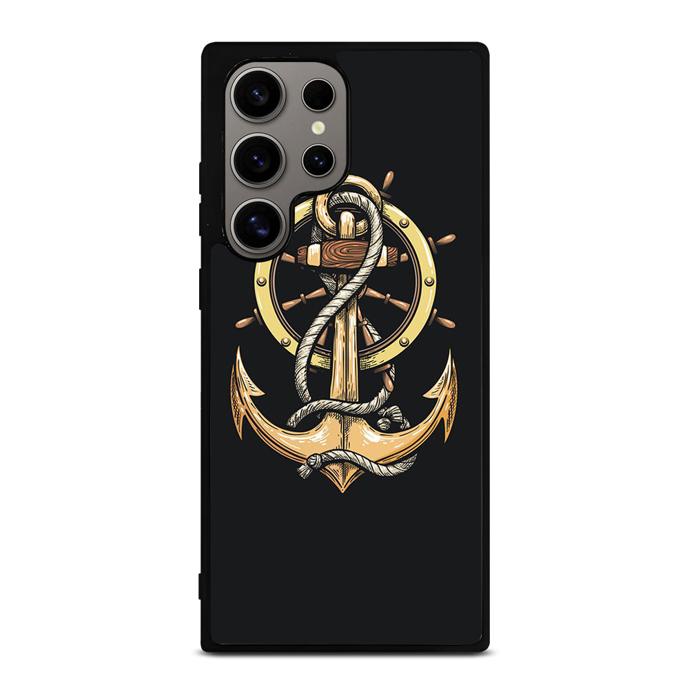NAUTICAL ANCHOR EMBLEM Samsung Galaxy S24 Ultra Case Cover