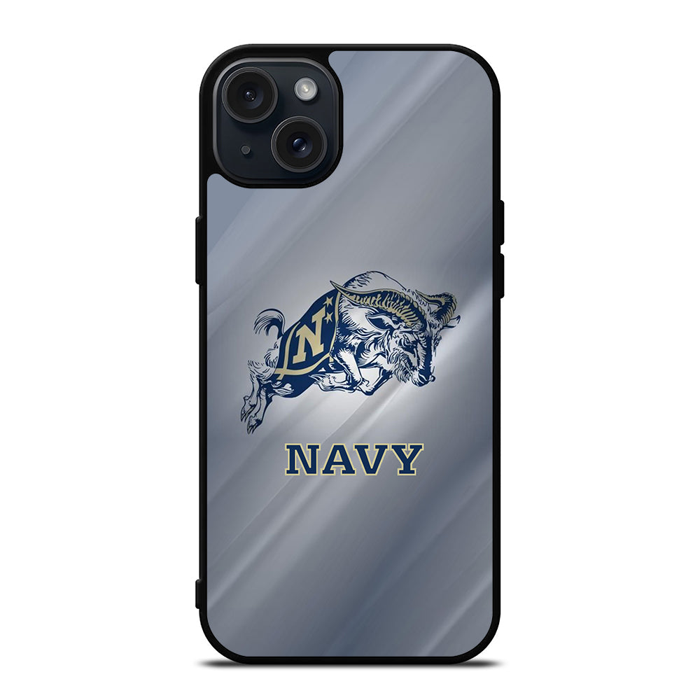 NAVY MIDSHIPMEN LOGO NFL iPhone 15 Plus Case Cover