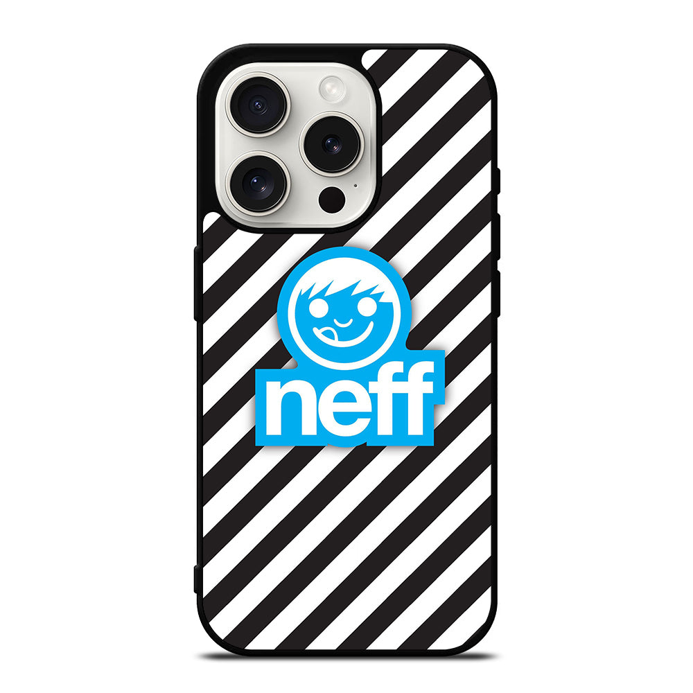 NEFF HEADWEAR STRIPE LOGO iPhone 15 Pro Case Cover