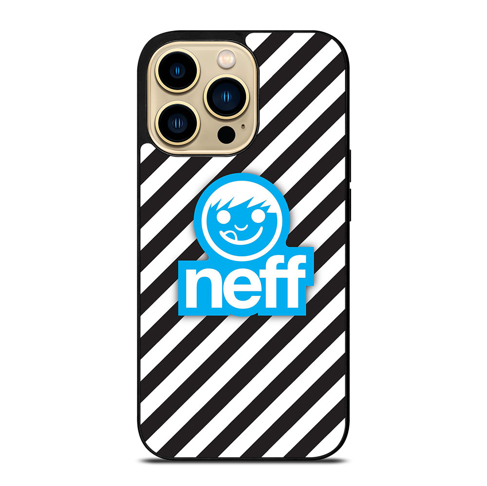 NEFF HEADWEAR STRIPE LOGO iPhone 14 Pro Max Case Cover