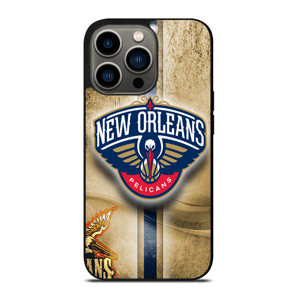 NEW ORLEANS PELICANS NBA LOGO iPhone 13 Pro Case Cover