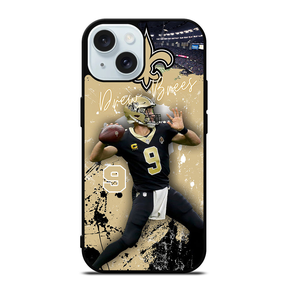 NEW ORLEANS SAINTS DREW BREES BEST iPhone 15 Case Cover