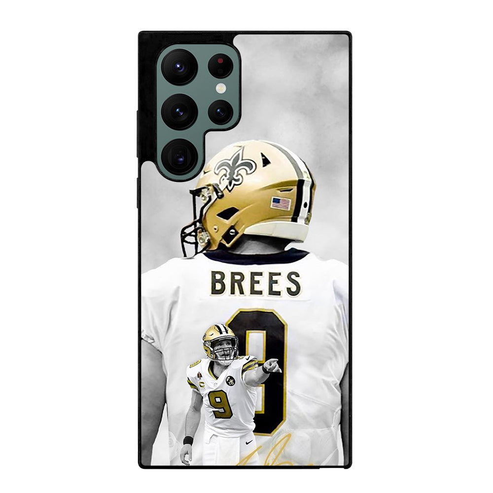 NEW ORLEANS SAINTS DREW BREES FOOTBALL Samsung Galaxy S22 Ultra Case Cover