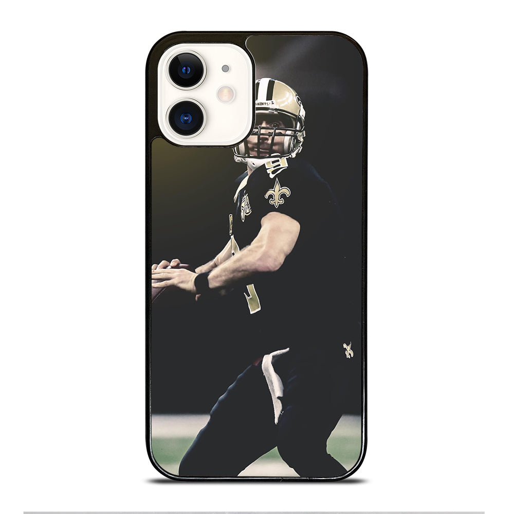 NEW ORLEANS SAINTS DREW BREES PLAYER iPhone 12 Case Cover