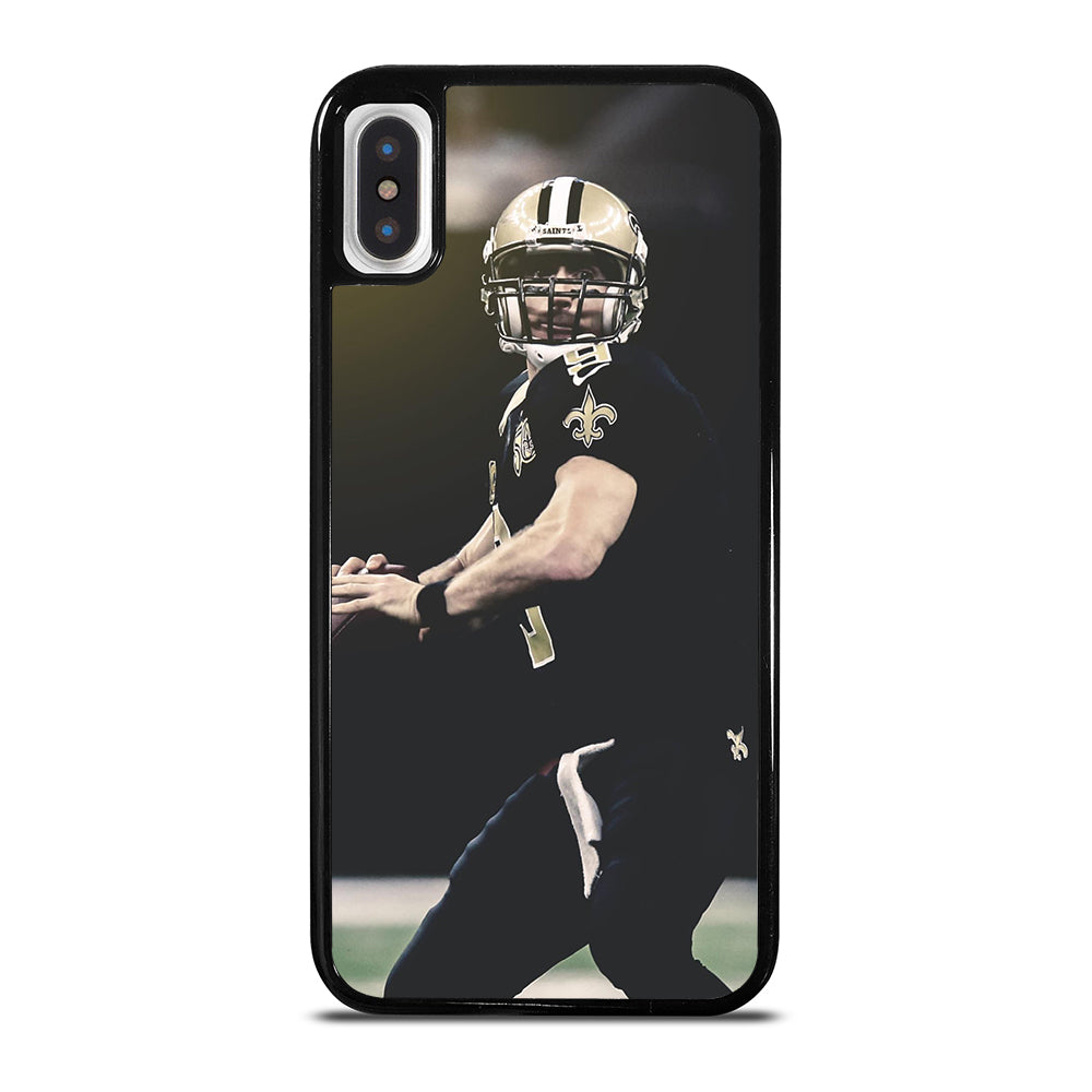 NEW ORLEANS SAINTS DREW BREES PLAYER iPhone X / XS Case Cover