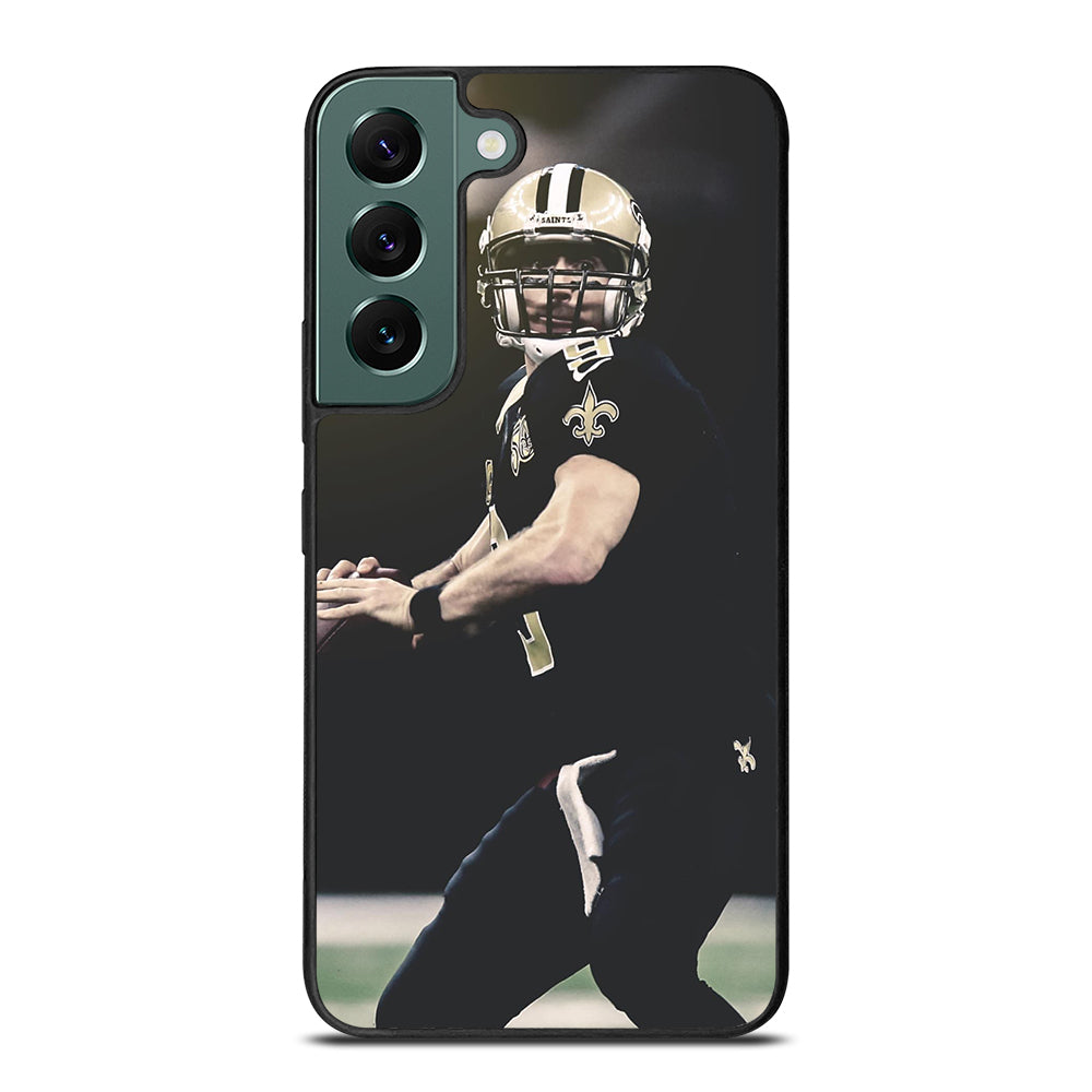 NEW ORLEANS SAINTS DREW BREES PLAYER Samsung Galaxy S22 Case Cover