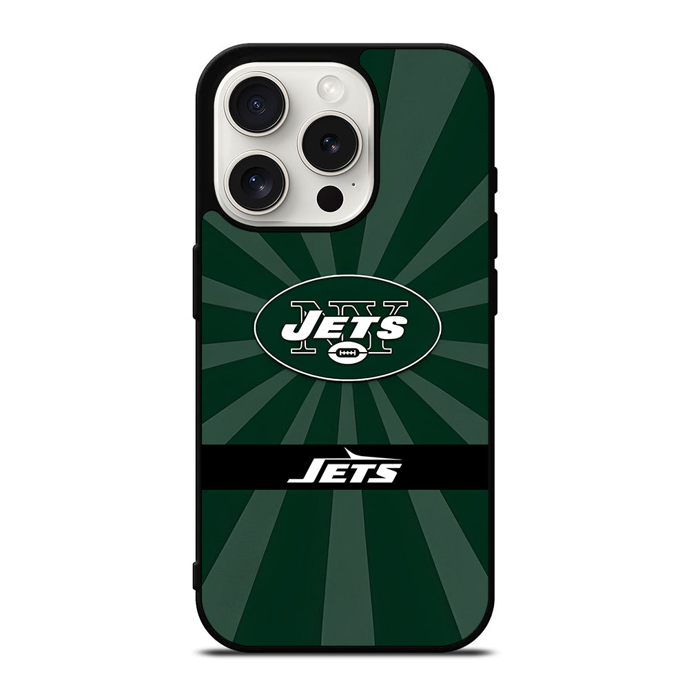 NEW YORK JETS NFL LOGO iPhone 15 Pro Case Cover