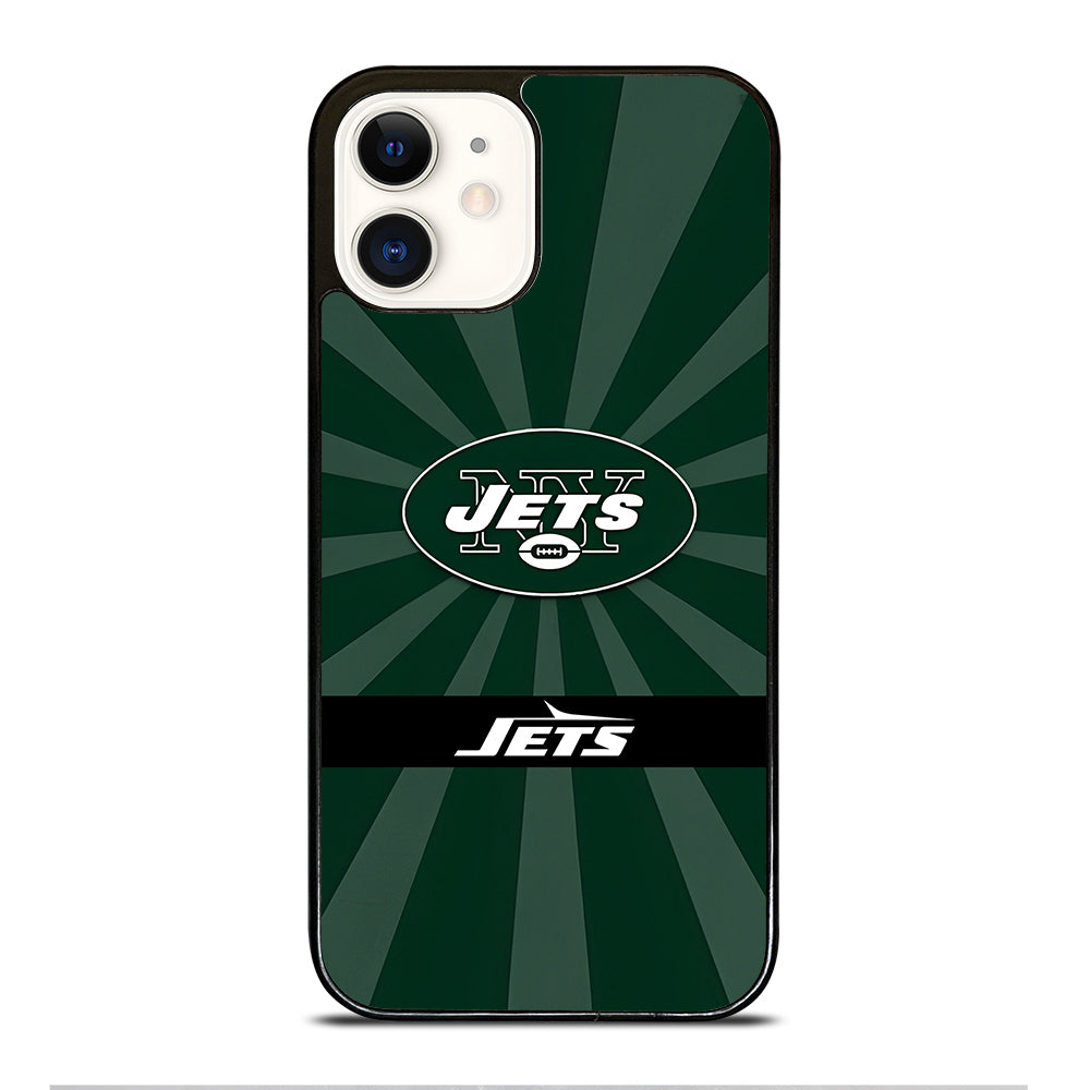 NEW YORK JETS NFL LOGO iPhone 12 Case Cover