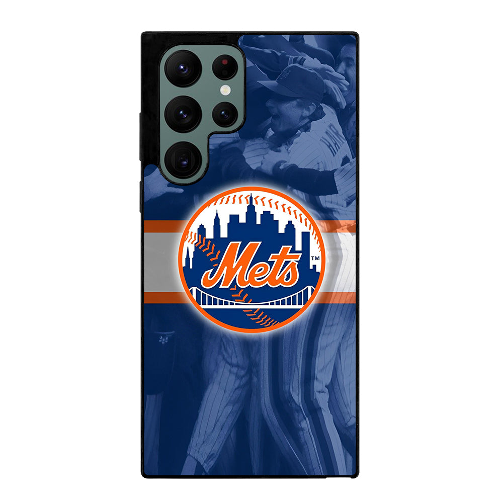 NEW YORK METS BASEBALL LOGO Samsung Galaxy S22 Ultra Case Cover