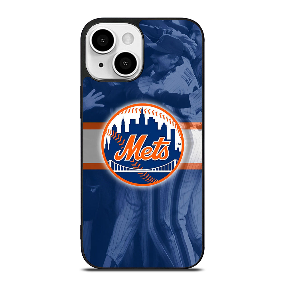 NEW YORK METS BASEBALL LOGO iPhone 13 Mini Case Cover