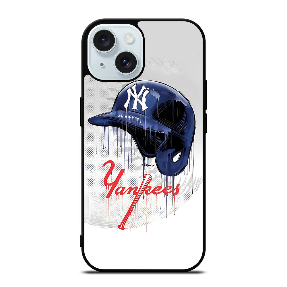 NEW YORK YANKEES ART LOGO iPhone 15 Case Cover