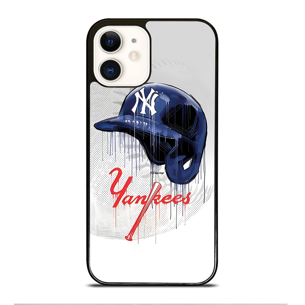 NEW YORK YANKEES ART LOGO iPhone 12 Case Cover