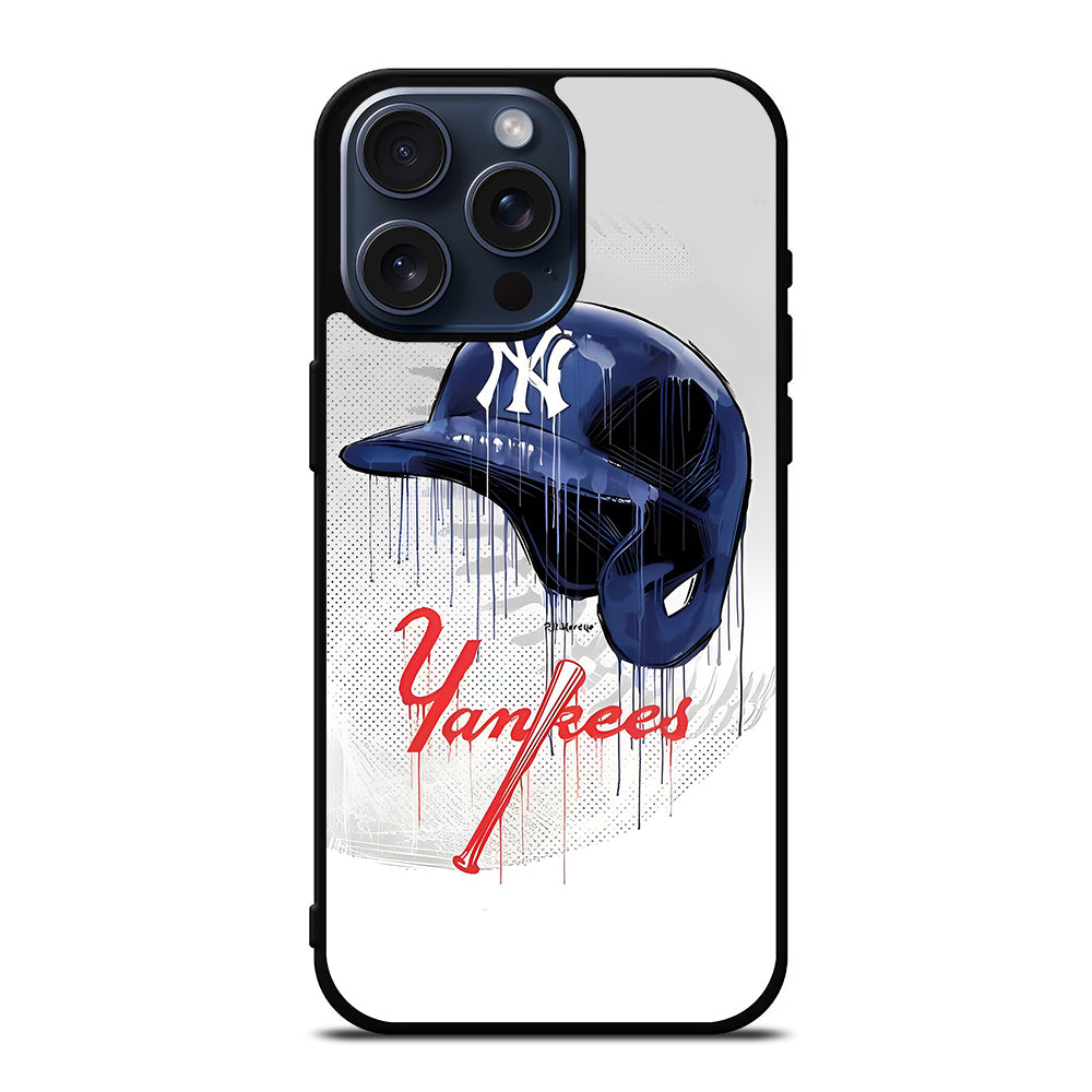 NEW YORK YANKEES ART LOGO iPhone 15 Pro Max Case Cover