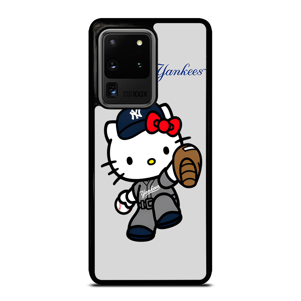 NEW YORK YANKEES HELLO KITTY CARTOON Samsung Galaxy S20 Ultra Case Cover