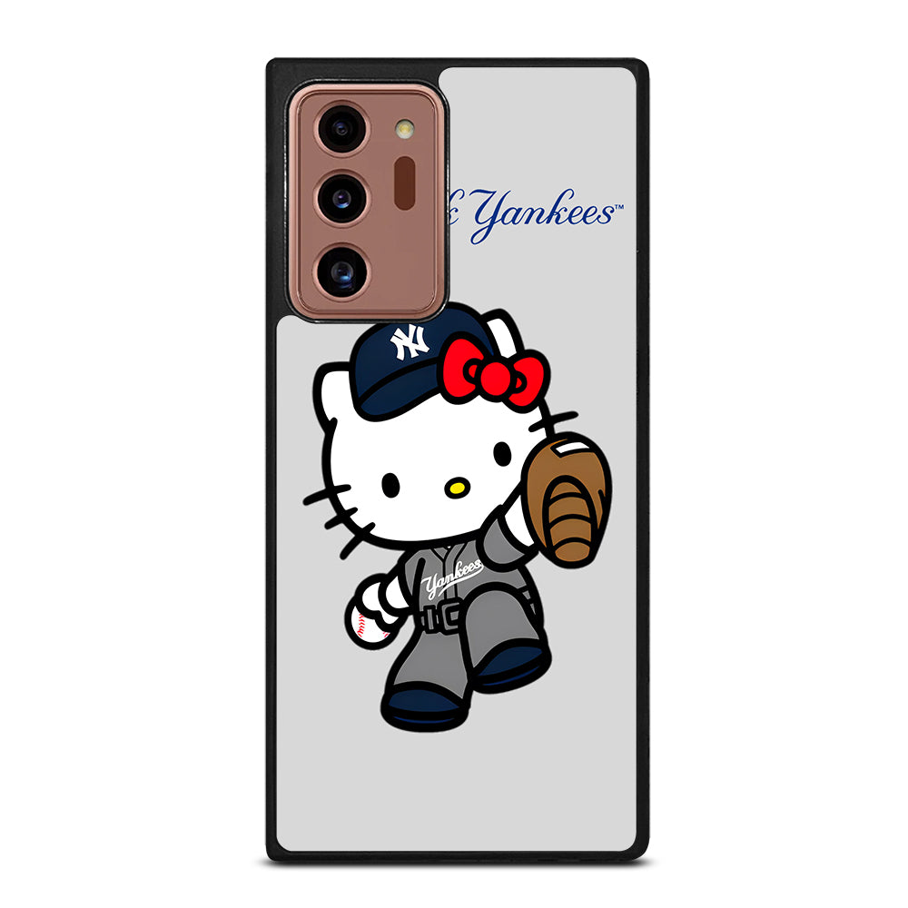 NEW YORK YANKEES HELLO KITTY CARTOON Samsung Galaxy Note 20 Ultra Case Cover
