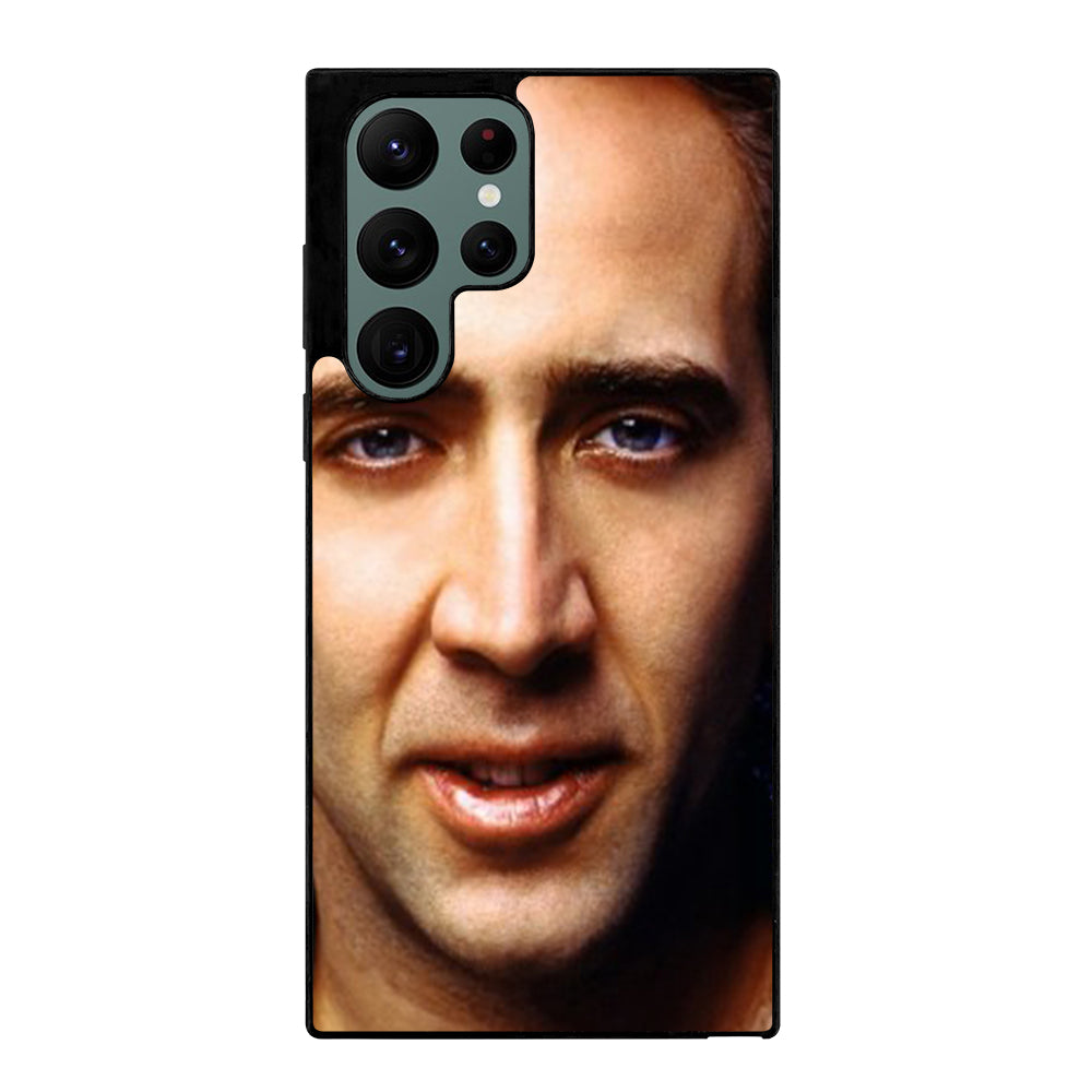 NICOLAS CAGE FACE 2 Samsung Galaxy S22 Ultra Case Cover