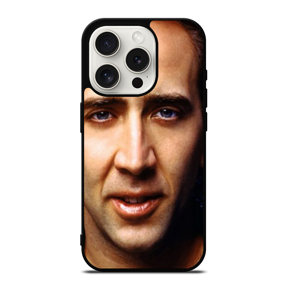 NICOLAS CAGE FACE 2 iPhone 15 Pro Case Cover
