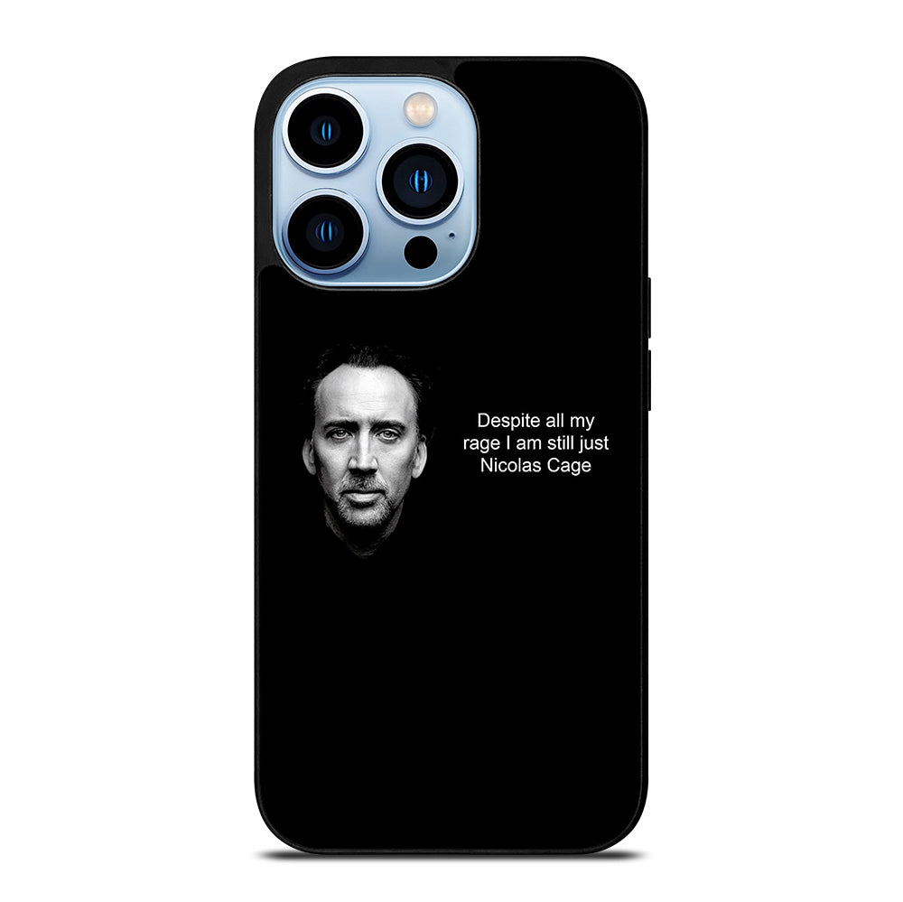 NICOLAS CAGE QUOTE 2 iPhone 13 Pro Max Case Cover