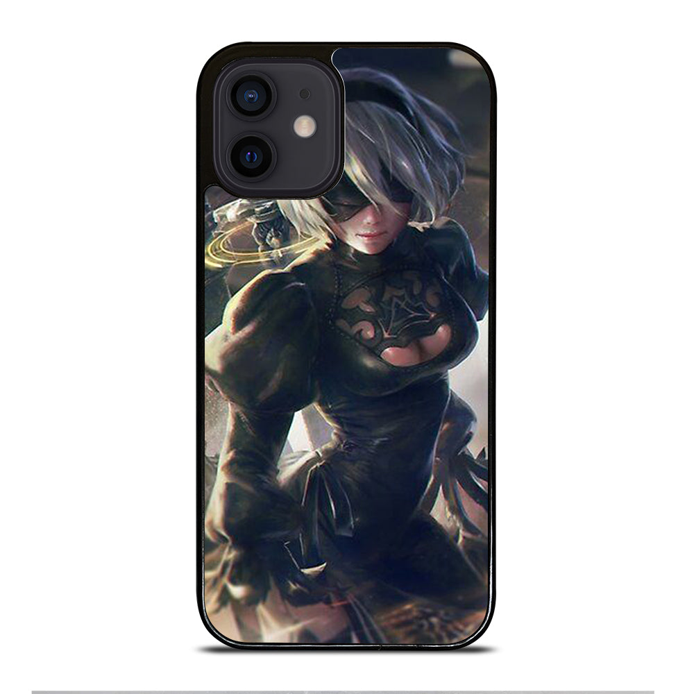 NIER AUTOMATA 2B ART iPhone 12 Mini Case Cover