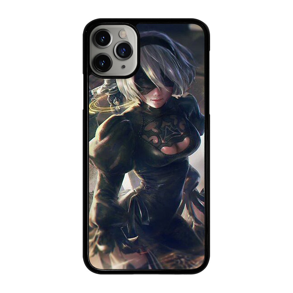 NIER AUTOMATA 2B ART iPhone 11 Pro Max Case Cover
