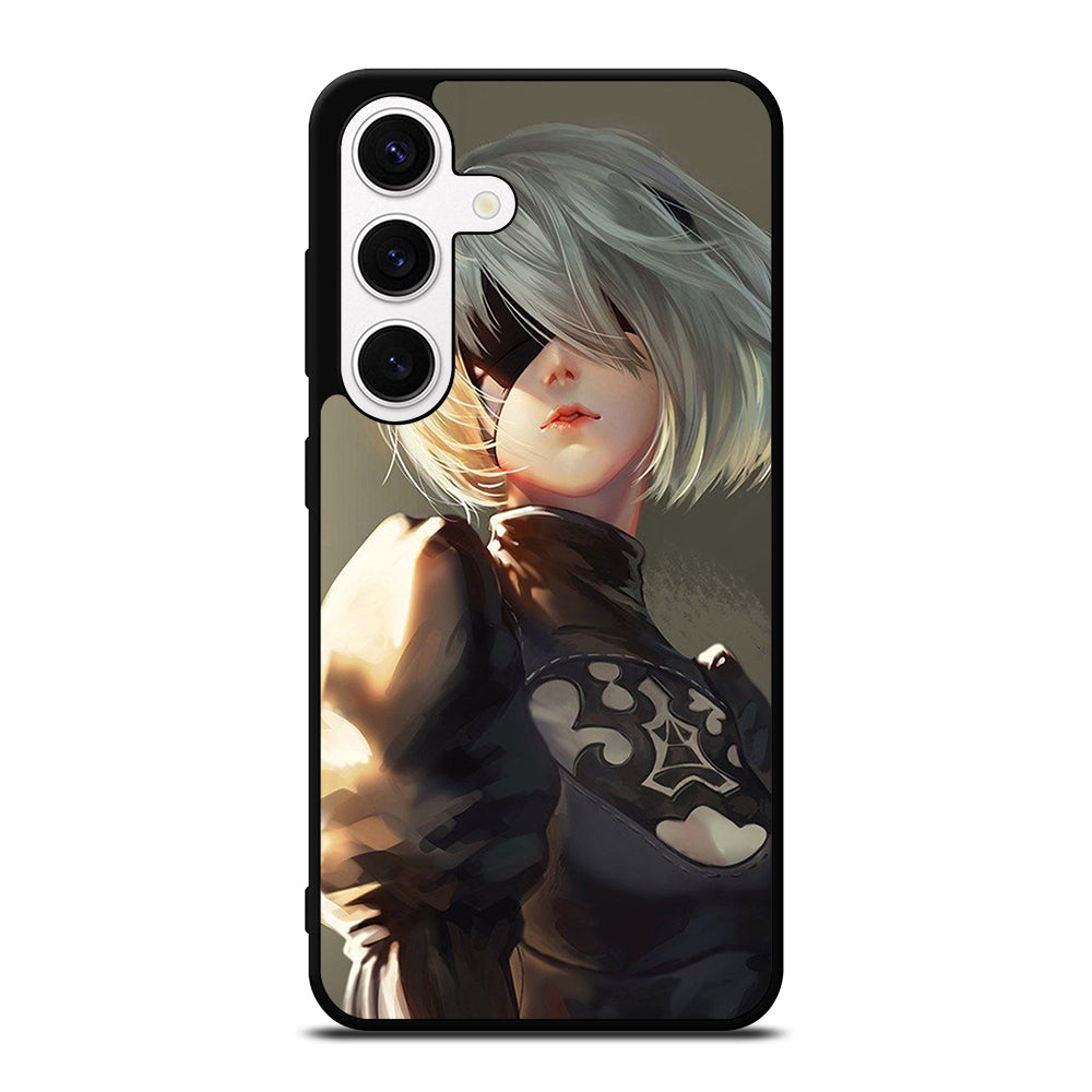 NIER AUTOMATA 2B FACE ANIME Samsung Galaxy S24 Case Cover