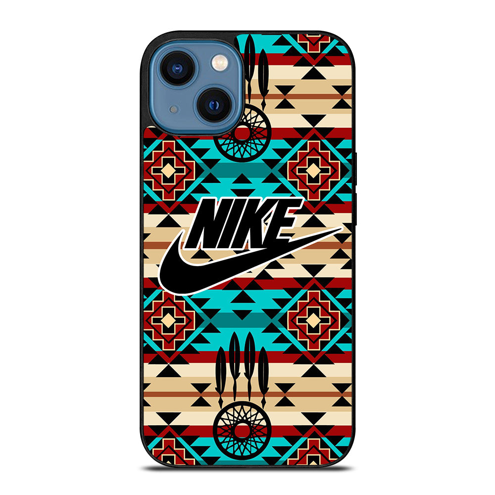NIKE AZTEC LOGO 1 iPhone 14 Case Cover