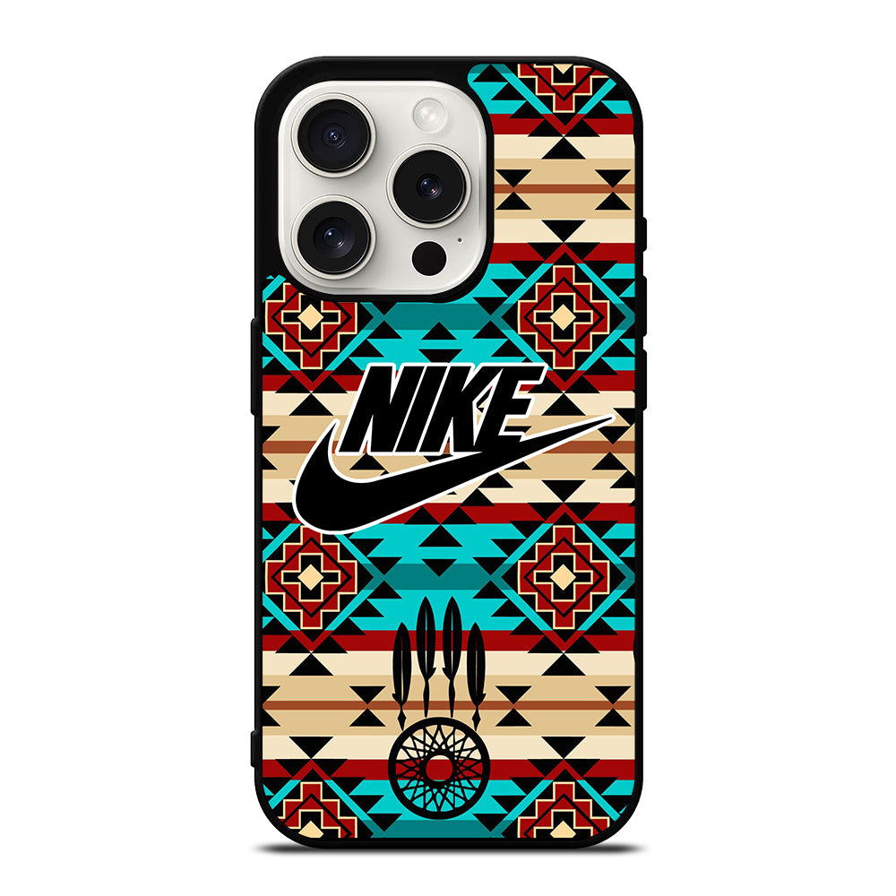 NIKE AZTEC LOGO 1 iPhone 15 Pro Case Cover