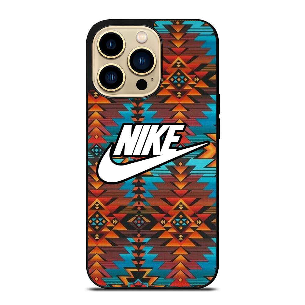 NIKE AZTEC LOGO 5 iPhone 14 Pro Max Case Cover