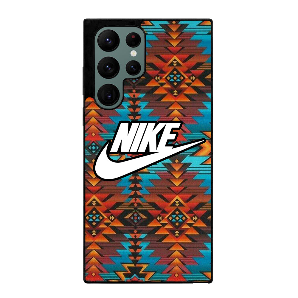 NIKE AZTEC LOGO 5 Samsung Galaxy S22 Ultra Case Cover