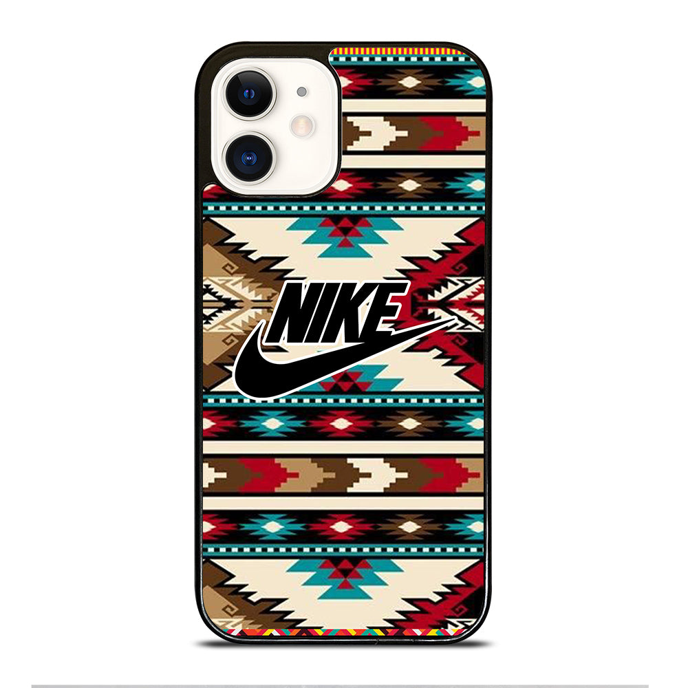 NIKE AZTEC LOGO 6 iPhone 12 Case Cover