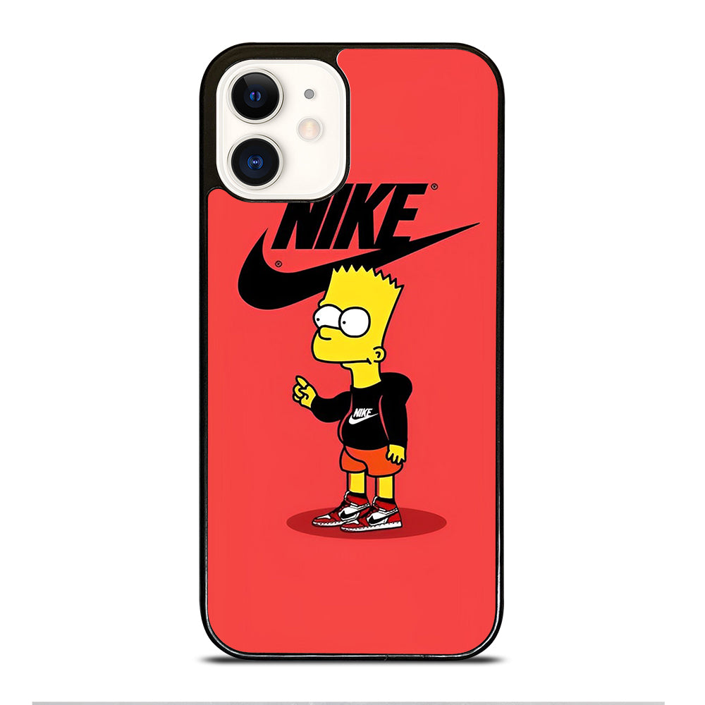 NIKE CARTOON ART iPhone 12 Case Cover