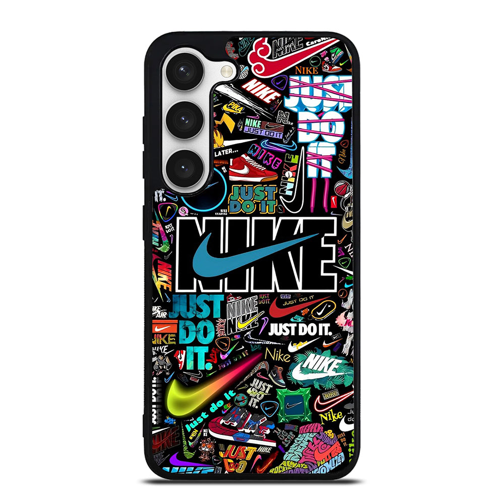 NIKE LOGO PATTERN Samsung Galaxy S23 Case Cover