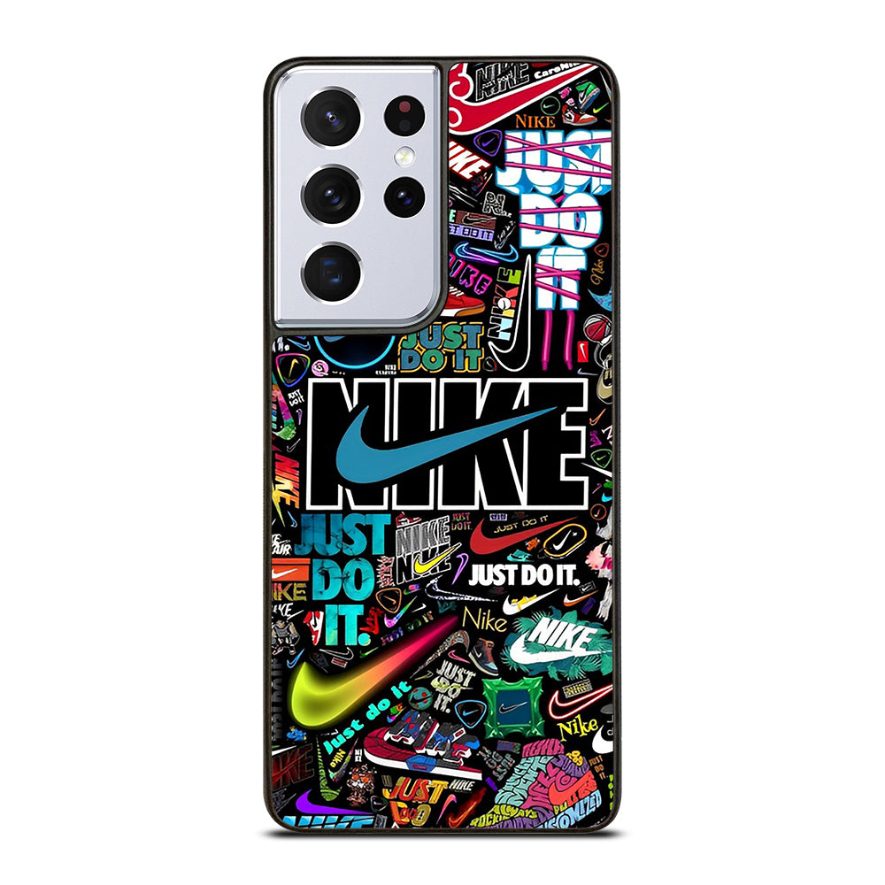NIKE LOGO PATTERN Samsung Galaxy S21 Ultra Case Cover
