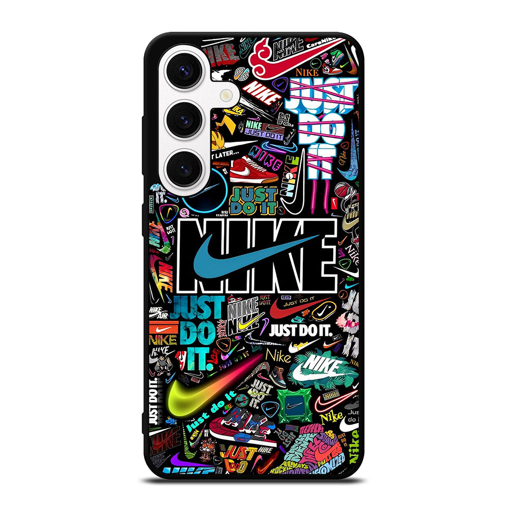NIKE LOGO PATTERN Samsung Galaxy S24 Case Cover