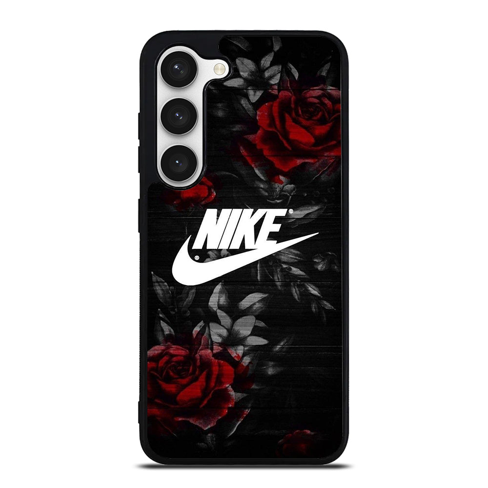 NIKE ROSE FLOWER LOGO Samsung Galaxy S23 Case Cover