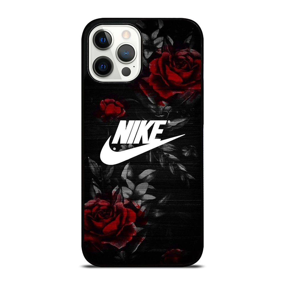 NIKE ROSE FLOWER LOGO iPhone 12 Pro Max Case Cover