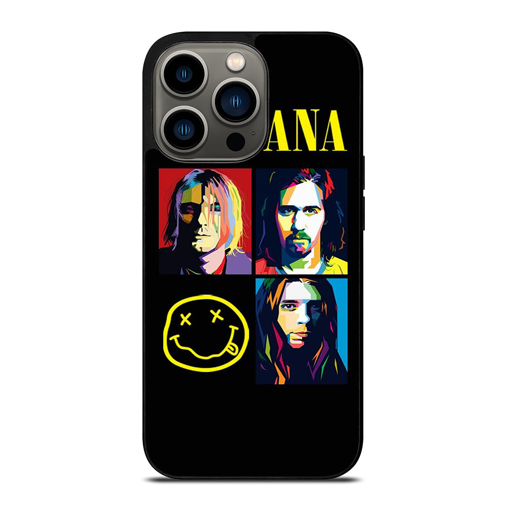 NIRVANA AMERICAN BAND iPhone 13 Pro Case Cover
