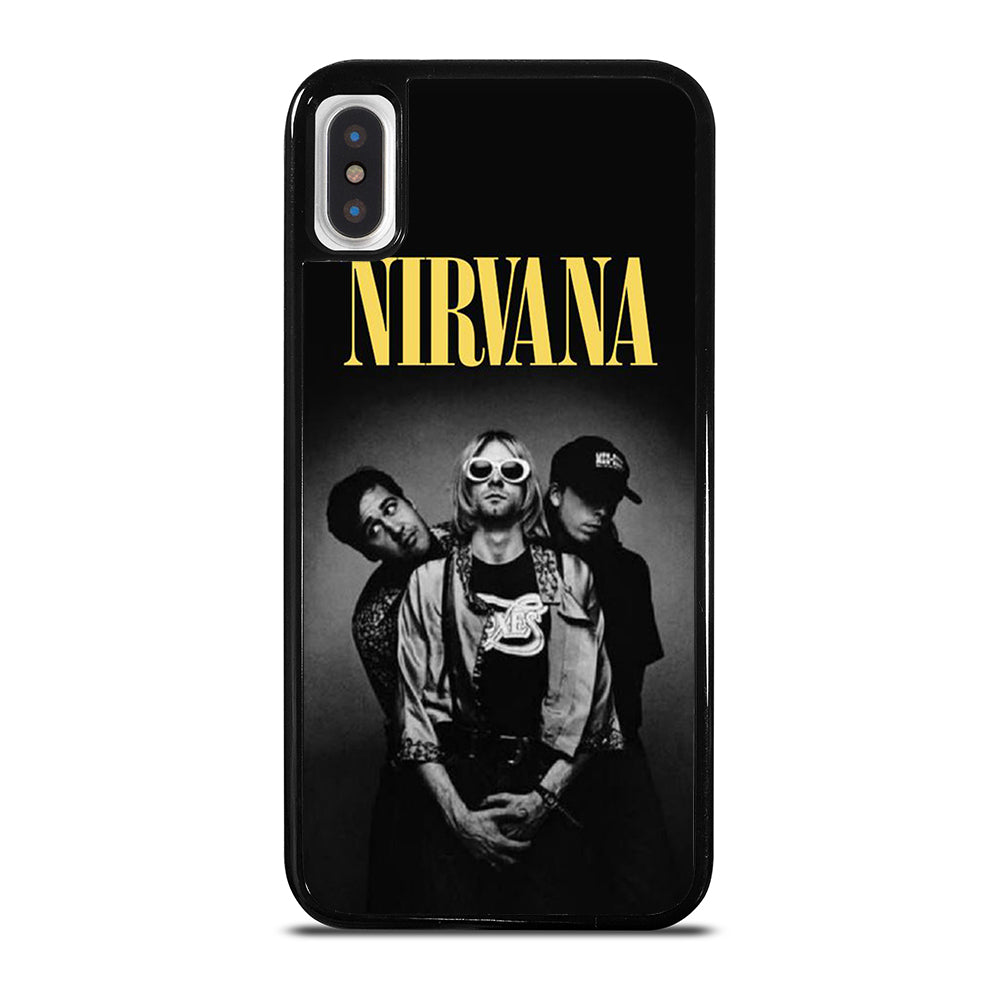 NIRVANA ROCK BAND POSTER iPhone X / XS Case Cover