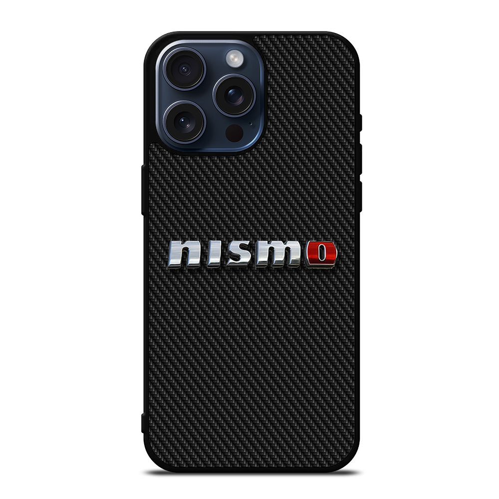 NISSAN NISMO LOGO CARBON 2 iPhone 15 Pro Max Case Cover