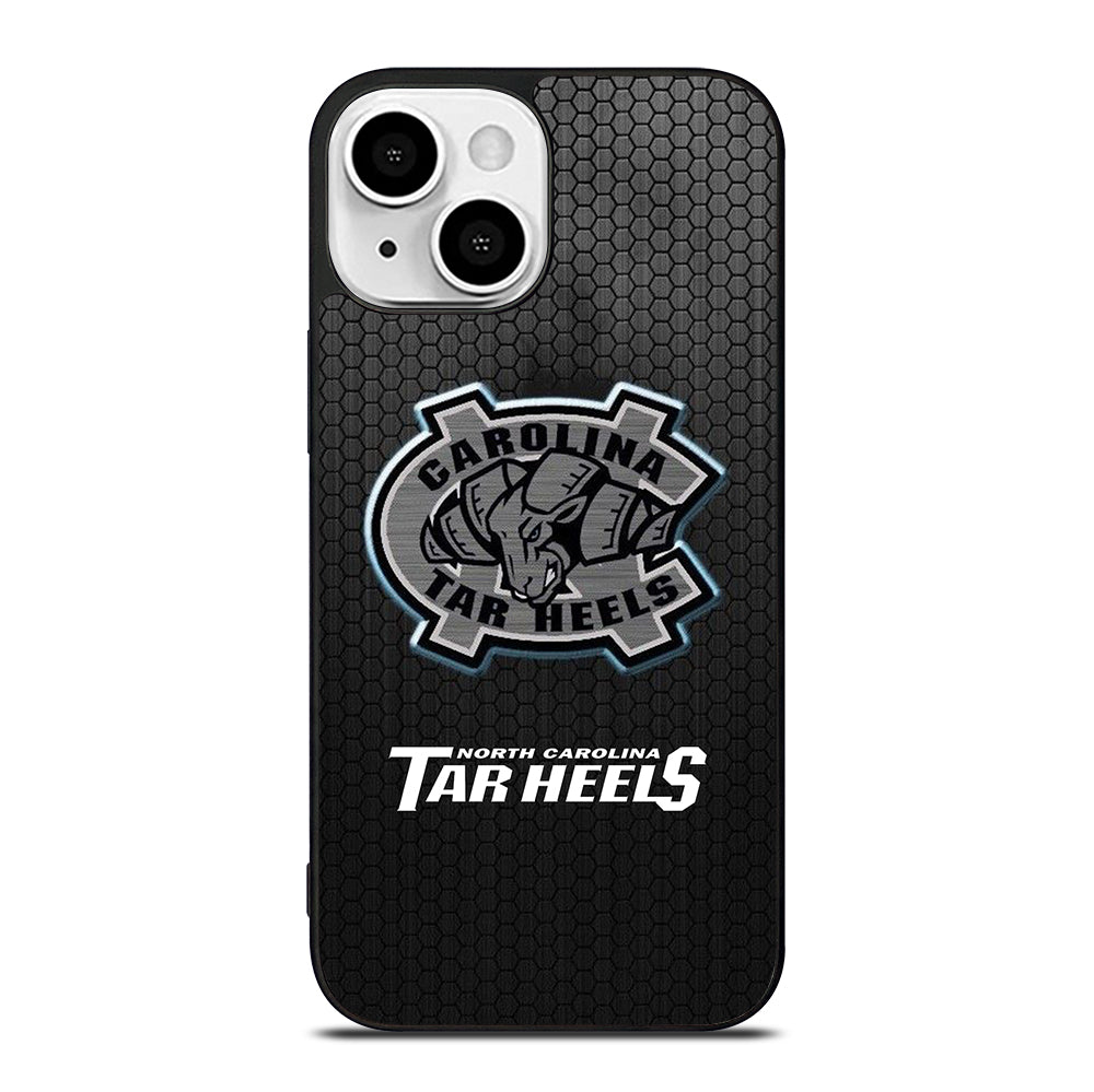 NORTH CAROLINA TAR HEELS METAL SYMBOL iPhone 13 Mini Case Cover