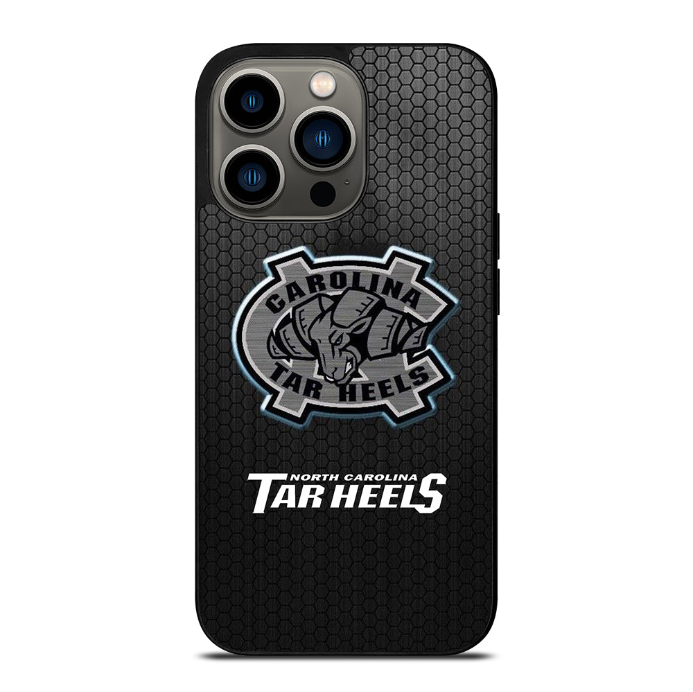 NORTH CAROLINA TAR HEELS METAL SYMBOL iPhone 13 Pro Case Cover