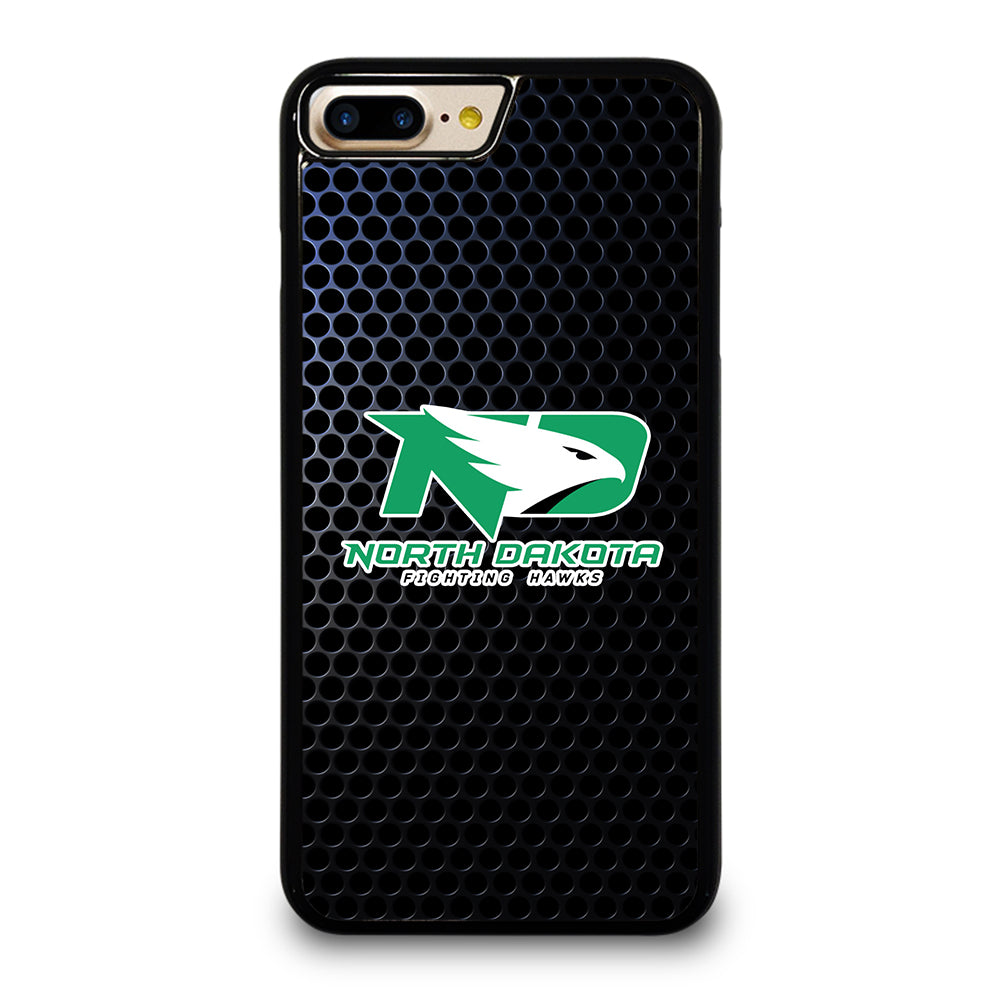 NORTH DAKOTA FIGHTING HAWKS METAL LOGO iPhone 7 / 8 Plus Case Cover