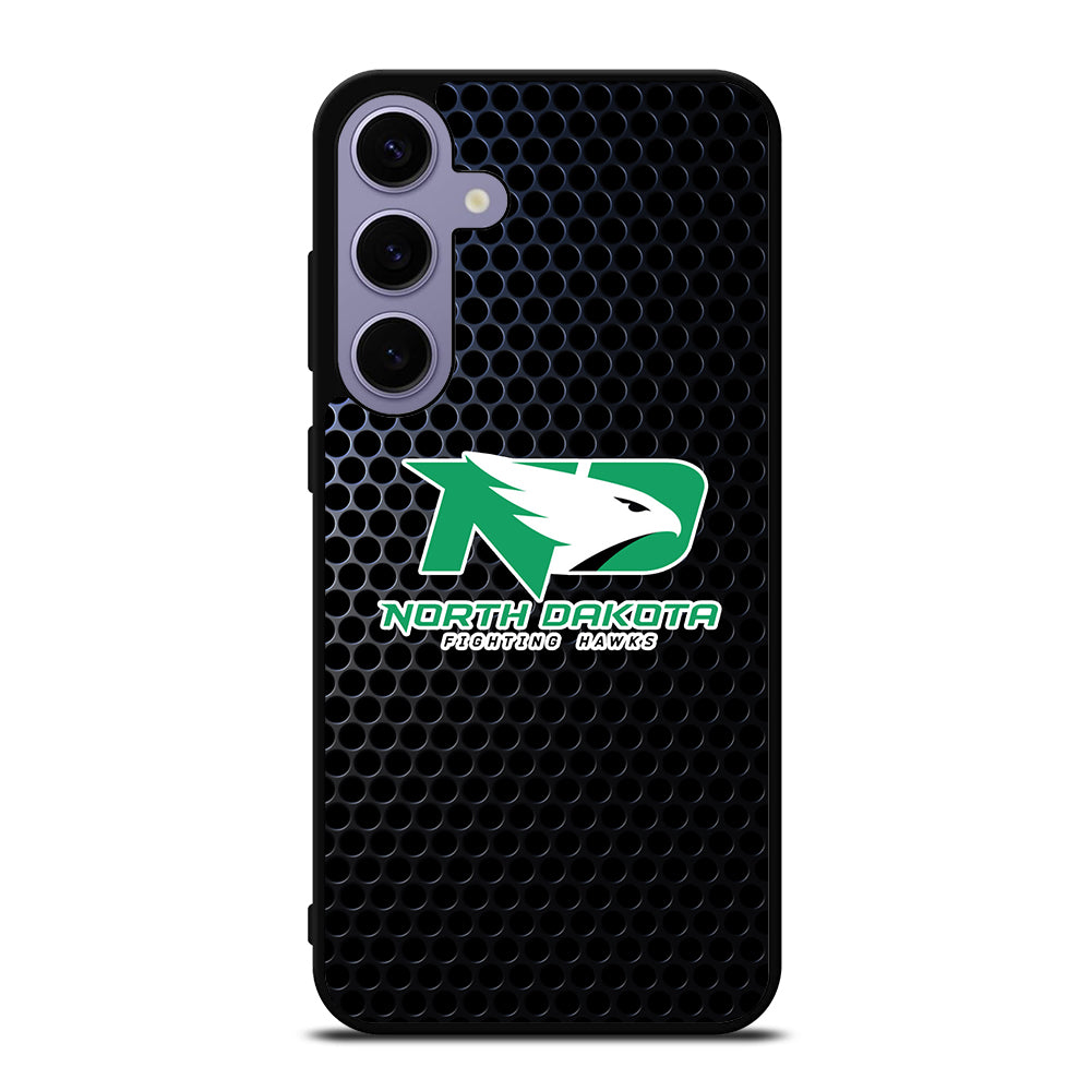 NORTH DAKOTA FIGHTING HAWKS METAL LOGO Samsung Galaxy S24 Plus Case Cover