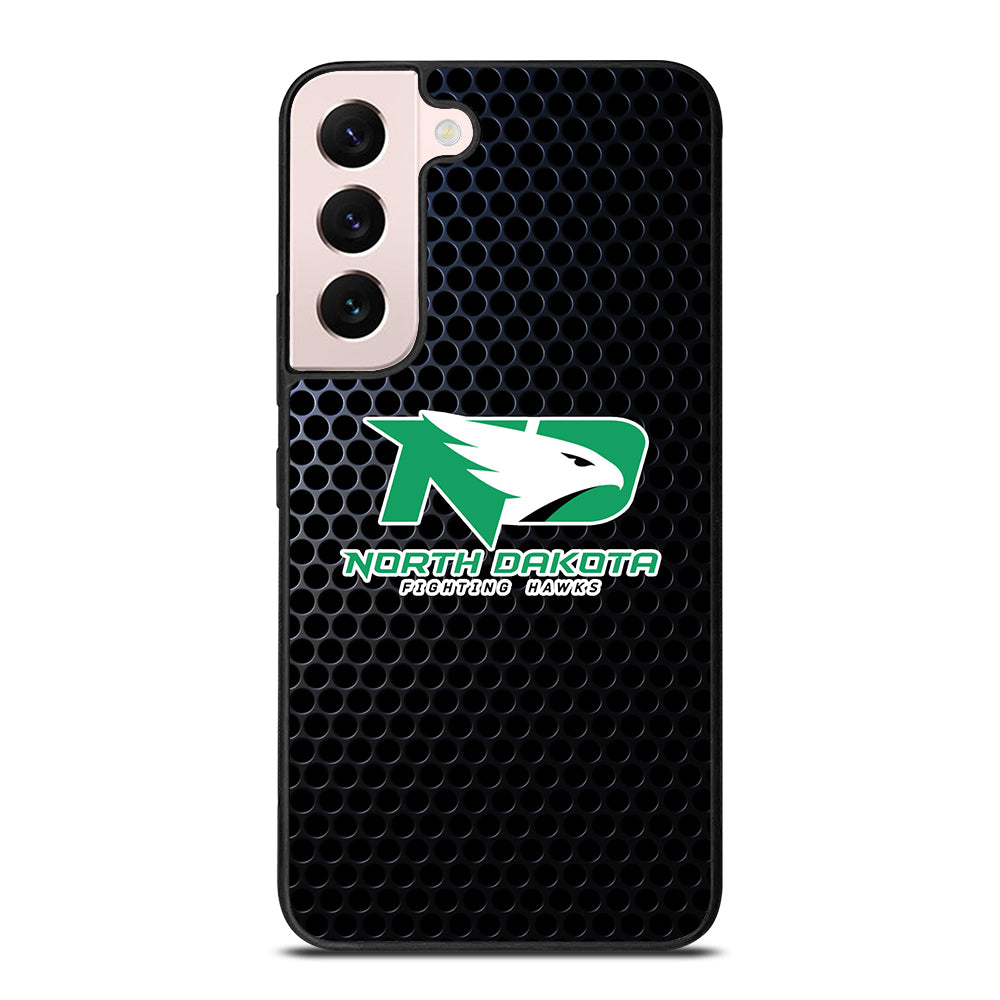 NORTH DAKOTA FIGHTING HAWKS METAL LOGO Samsung Galaxy S22 Plus Case Cover