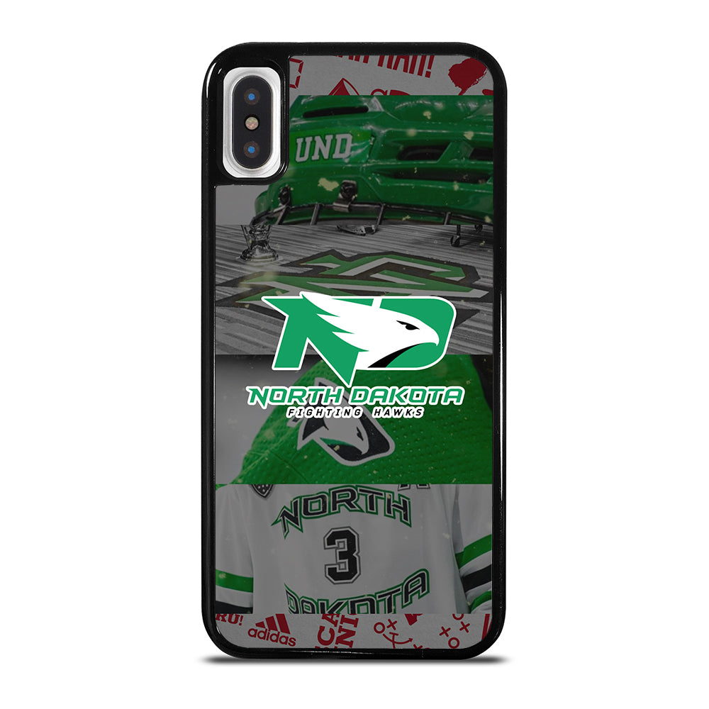 NORTH DAKOTA FIGHTING HAWKS SYMBOL iPhone X / XS Case Cover