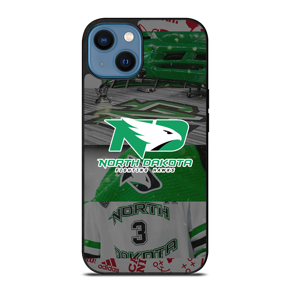 NORTH DAKOTA FIGHTING HAWKS SYMBOL iPhone 14 Case Cover